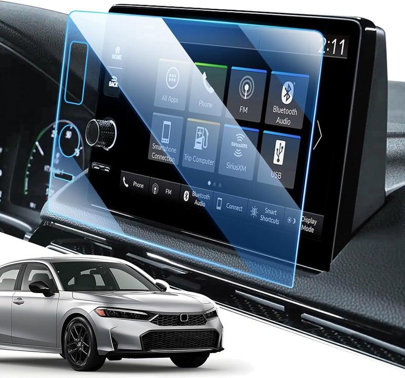 LANGBEAN Screen Protector for 2023-2025 2026 Honda Civic / CRV (LX/EX/EX-L/Sport/Sport Hybrid), 9 inch Infotainment Touchscreen,11th Gen, 9H Tempered Glass 2025 2026 Honda Civic Accessories HD/Anti-Fingerprint - Image 1